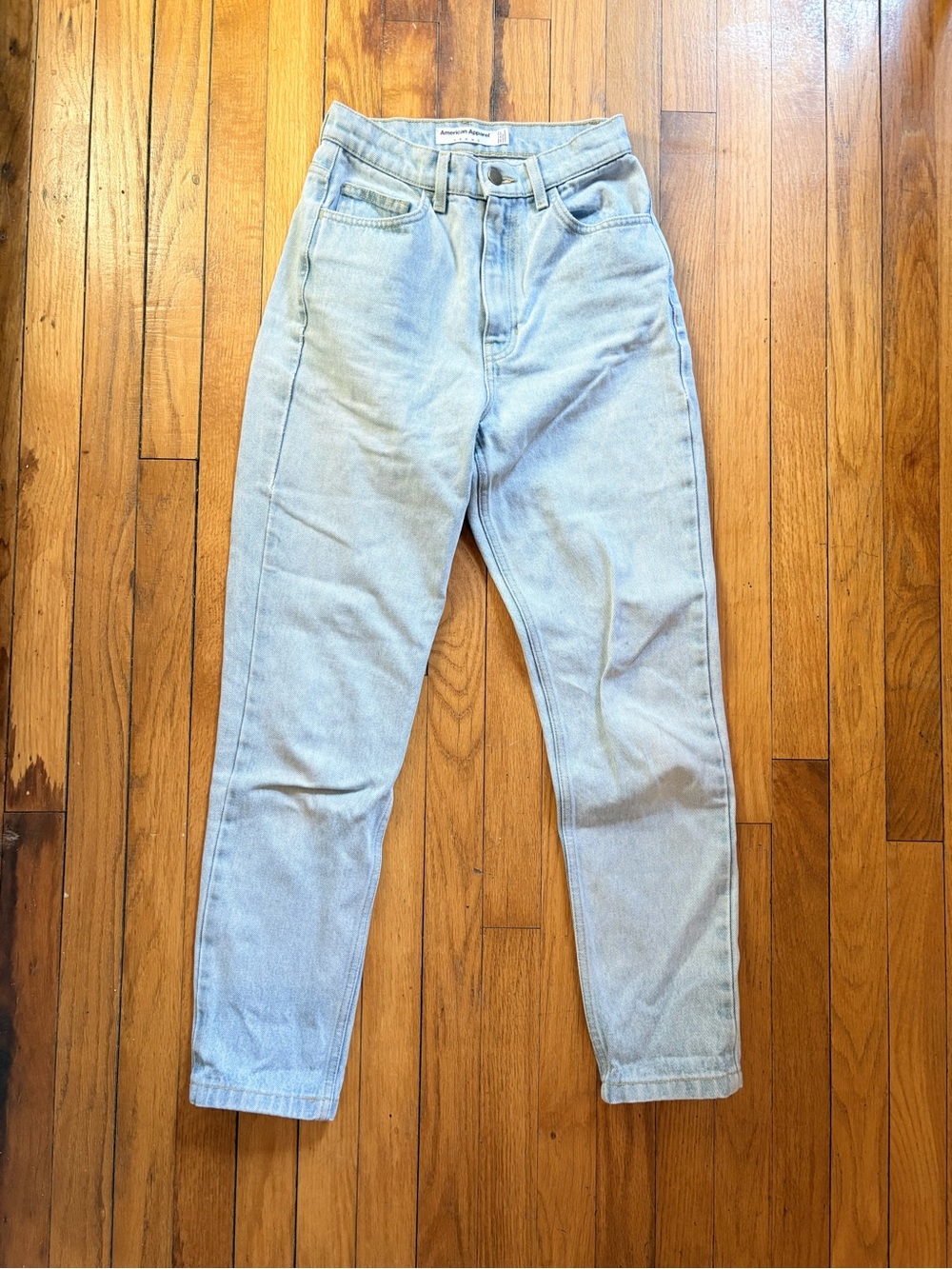 American Apparel Light Blue High-Rise Women’s Jeans